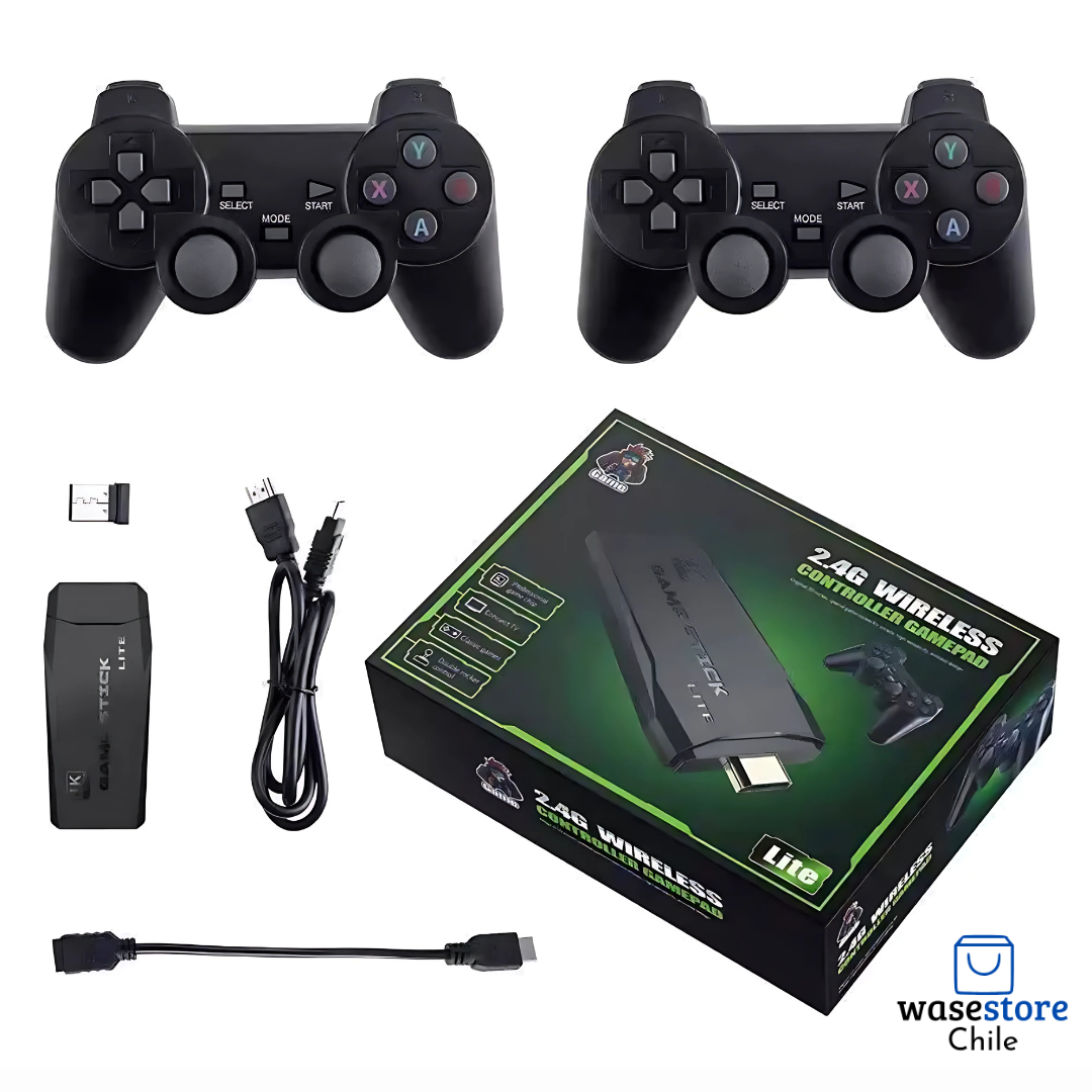 GameRetro🎮 - Consola de Videojuegos RETRO GAME STICK 64G