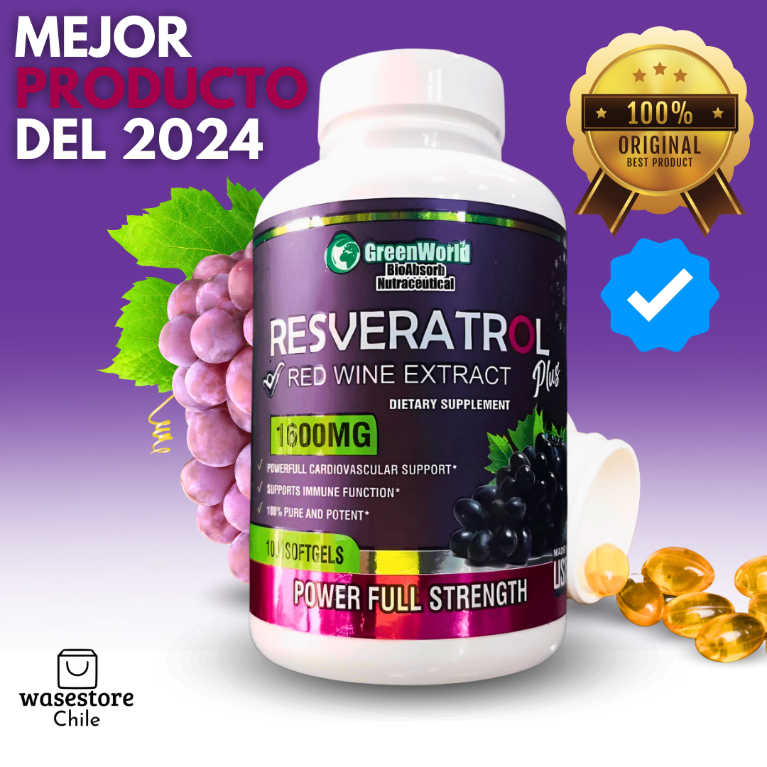 RESVERATROL™ x 60 cápsulas de 1600mg