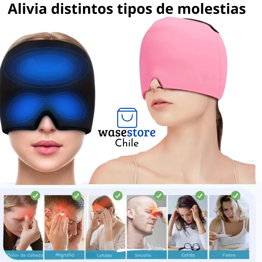 Gorra Terapéutica para Migrañas y Dolores de Cabeza