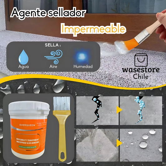 2 Adhesivos Impermeables 300gr + Brocha™