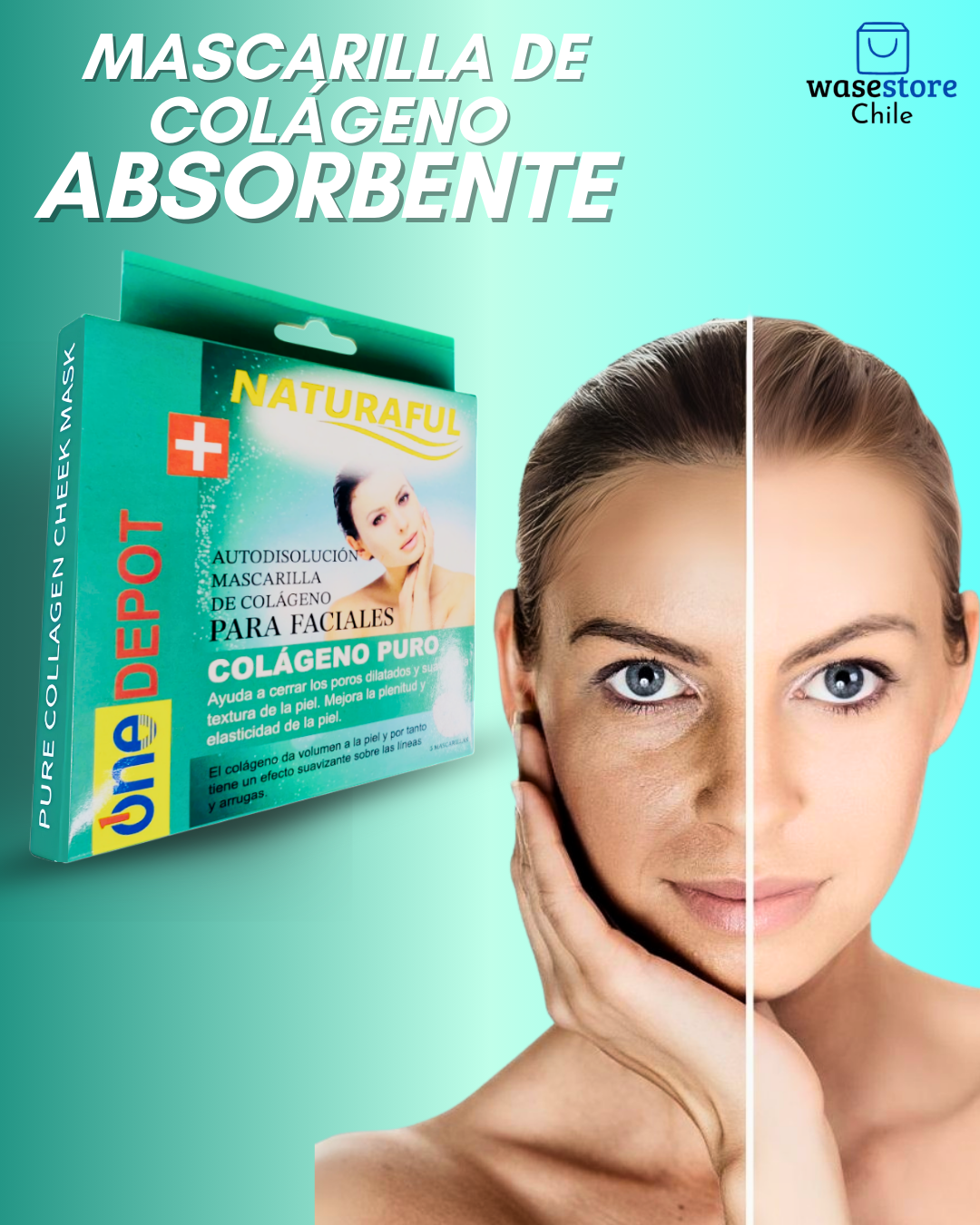 💝Mascarilla de Colageno Soluble para Rostro