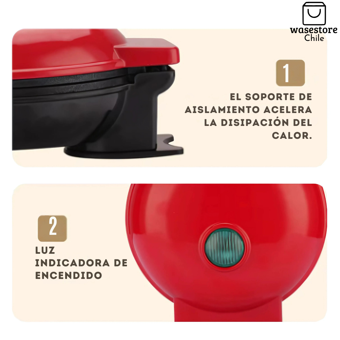 Mini Máquina Waflera