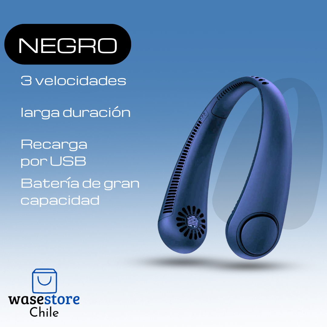 FreshAIR❄️ - Ventilador de Cuello Portátil Recargable