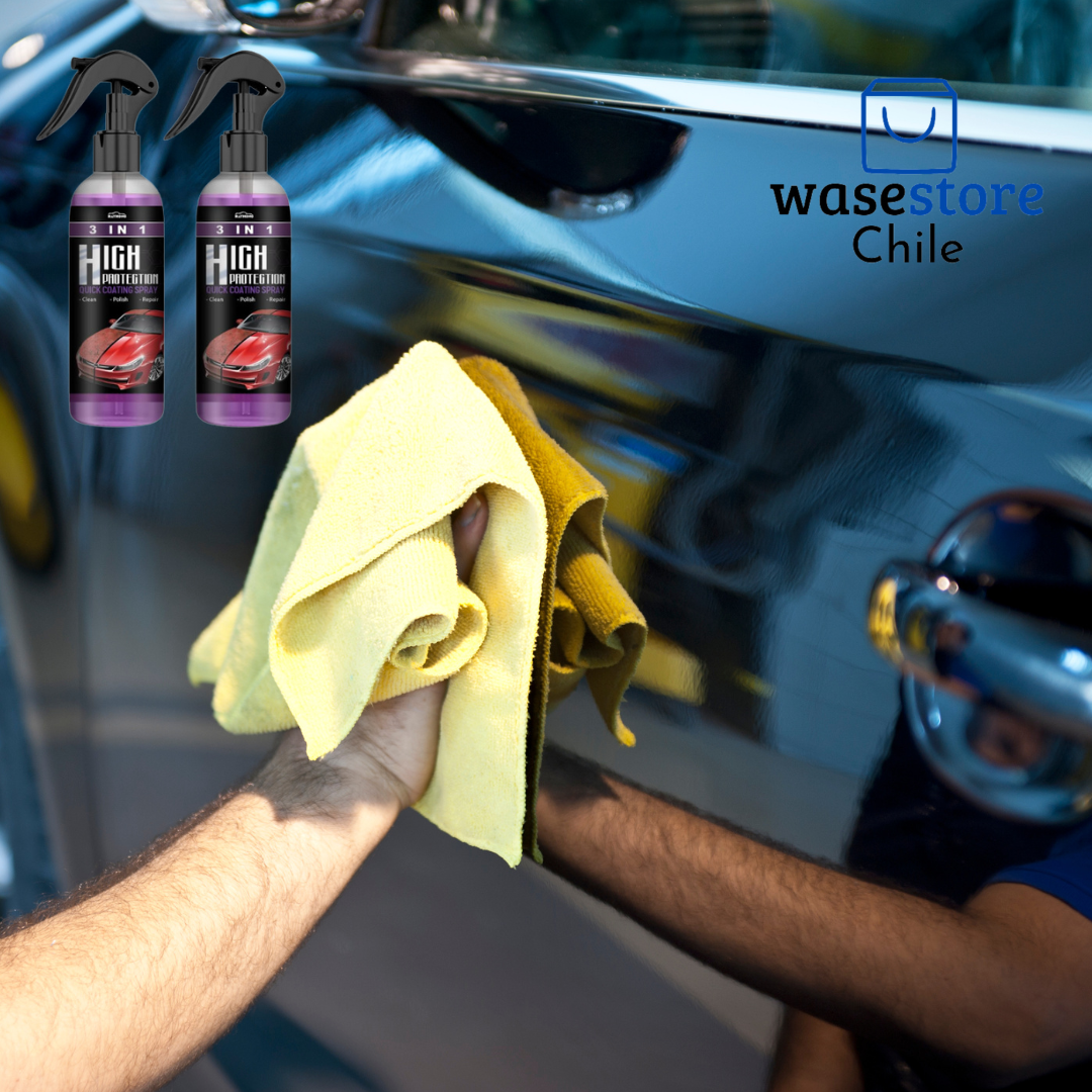 HighProtection🚗 - SPRAY DE RECUBRIMIENTO CERAMICO 3 EN 1 (120 ML)